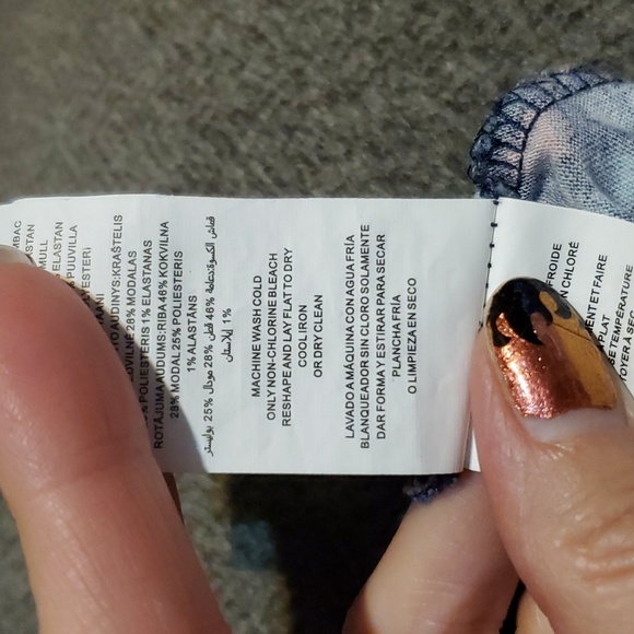 Michael Kors Quarter-zip Short-sleeved Top- Size M - Picture 3 of 4